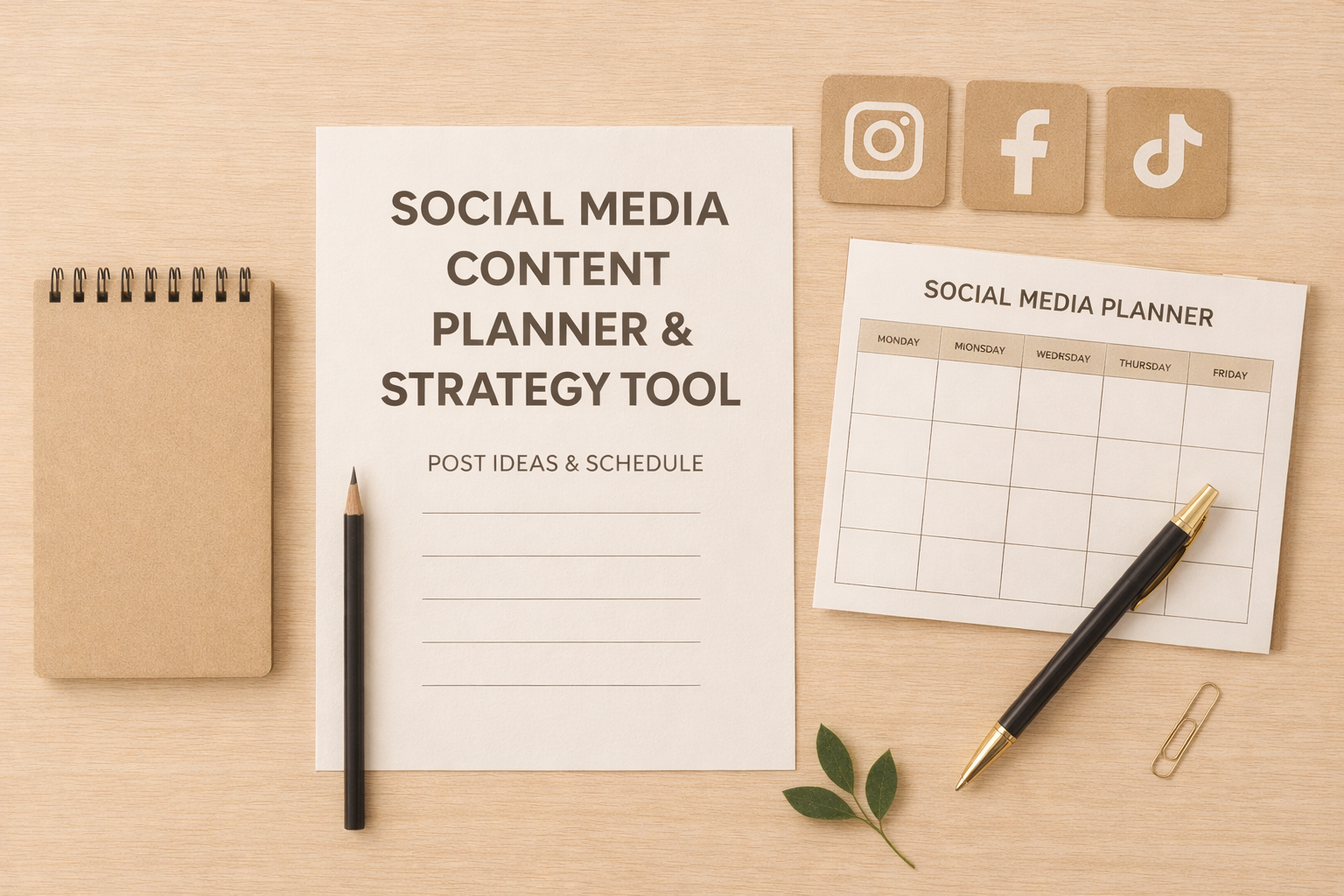 Social Media Content Planner